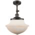 Oxford 12" Wide Oil-Rubbed Bronze LED Ceiling Light