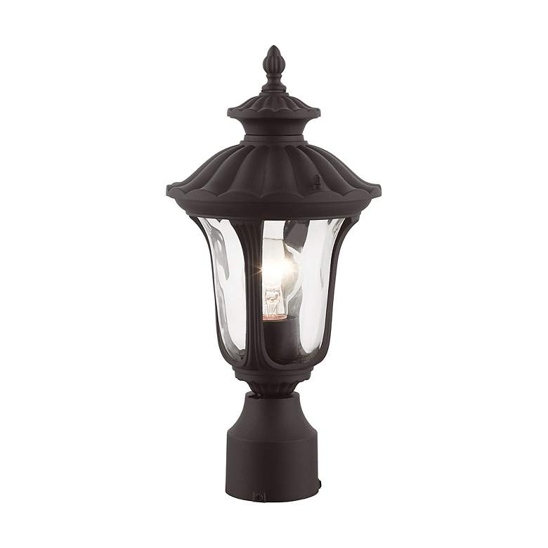 Image 7 Oxford 15.5-in H Bronze Post Lantern more views