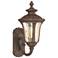 Oxford 15.5-in H Imperial Bronze Medium Base (E-26) Outdoor Wall Light