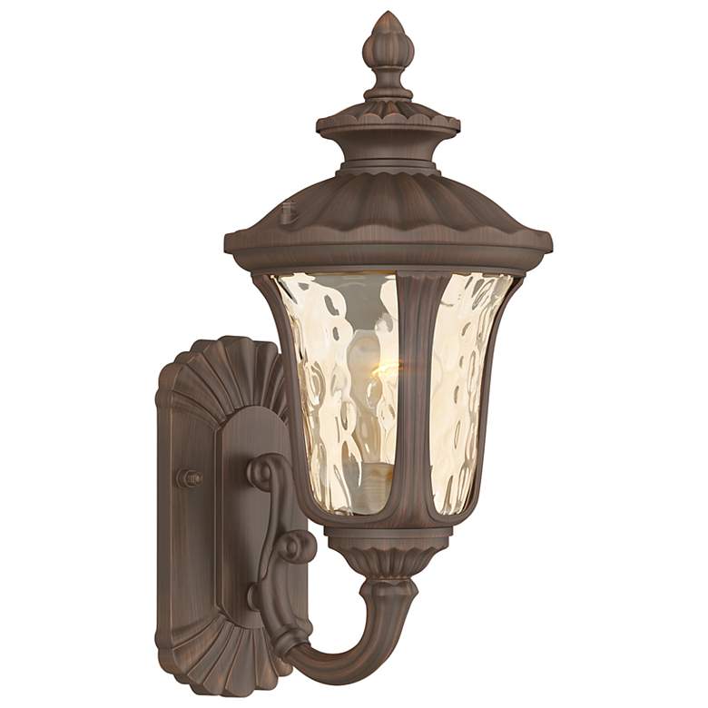 Image 2 Oxford 15.5-in H Imperial Bronze Medium Base (E-26) Outdoor Wall Light