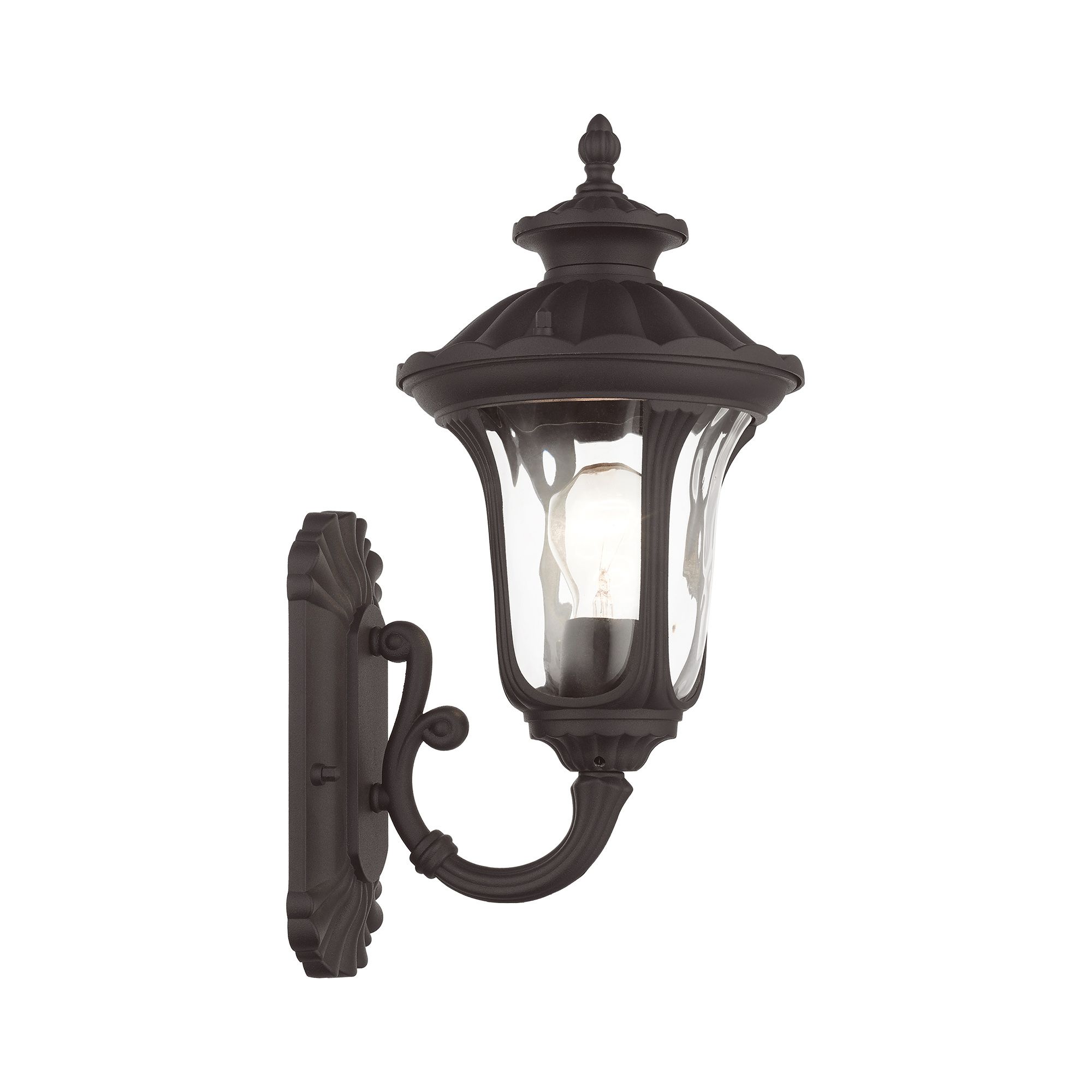 Oxford 15 1/2" High Bronze Outdoor Wall Light in scene