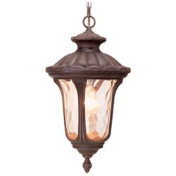 Oxford 17 1/2" High Imperial Bronze Outdoor Hanging Light