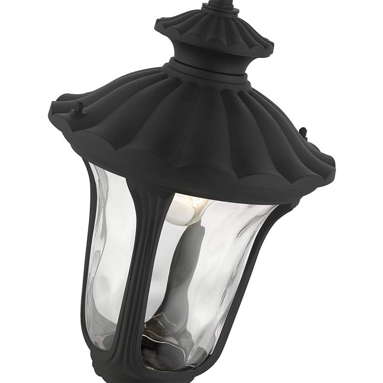 Image 4 Oxford 17 1/2 inchH Textured Black Lantern Outdoor Hanging Light more views