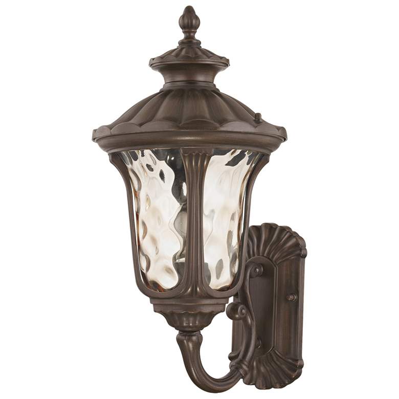 Image 1 Oxford 18-in H Imperial Bronze Medium Base (E-26) Outdoor Wall Light