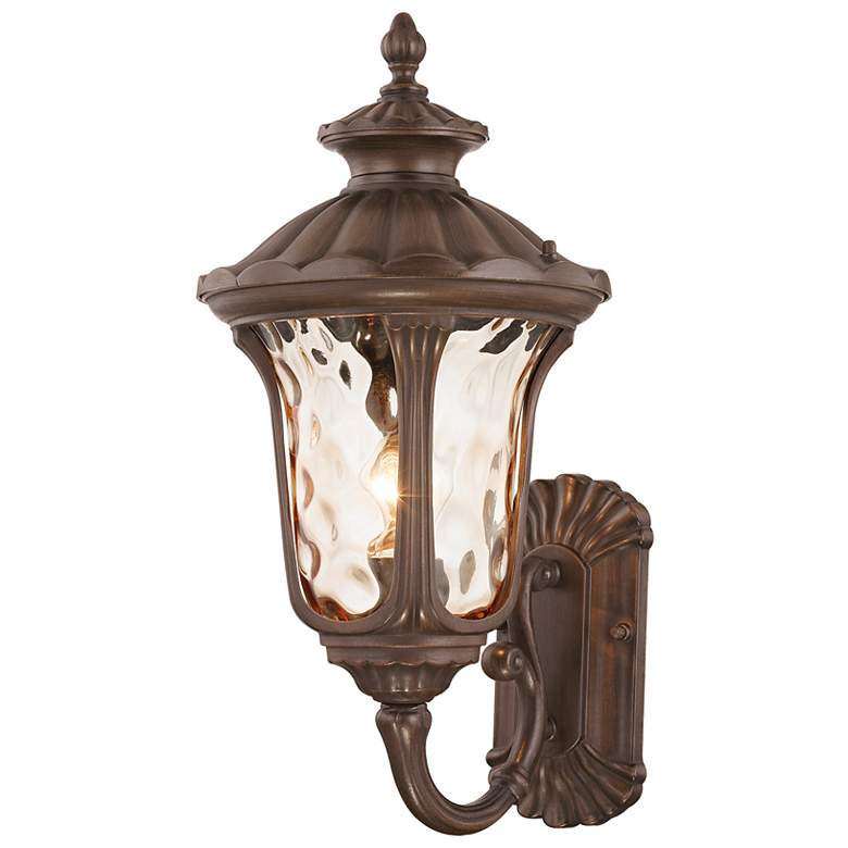 Image 4 Oxford 18-in H Imperial Bronze Medium Base (E-26) Outdoor Wall Light more views