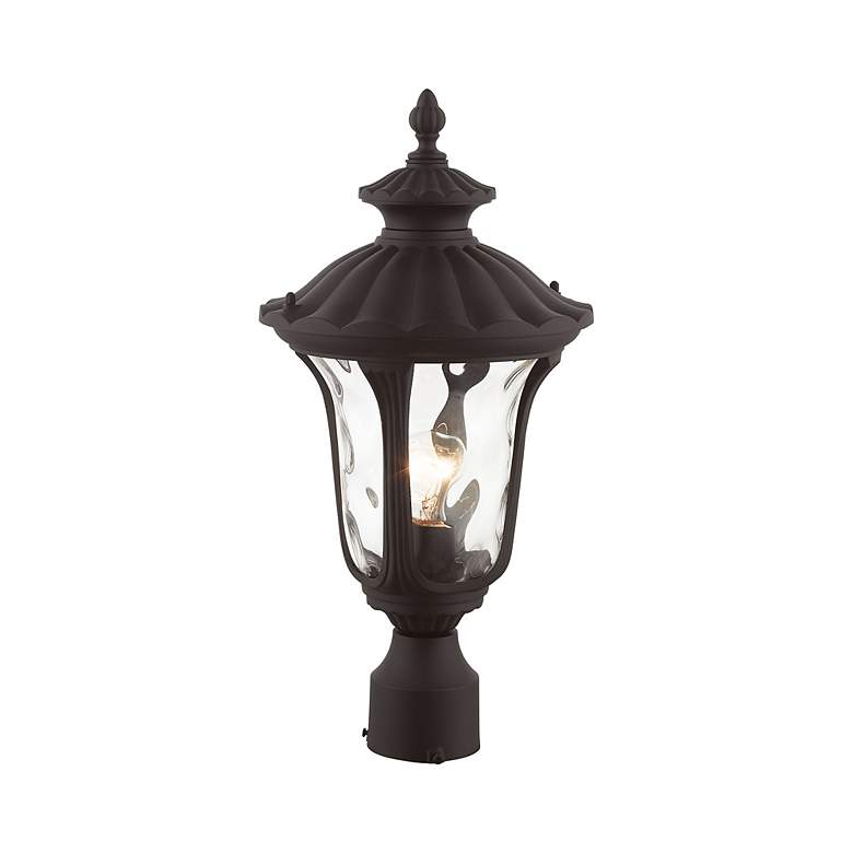 Image 6 Oxford 19-in H Bronze Post Lantern more views