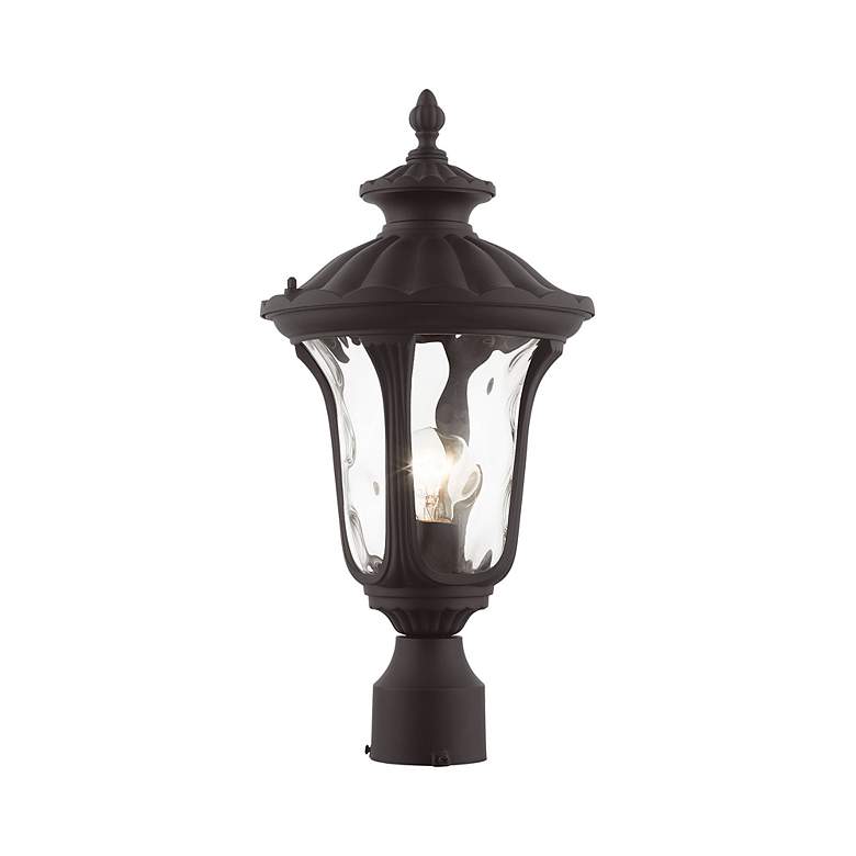 Image 7 Oxford 19-in H Bronze Post Lantern more views