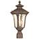 Oxford 19-in H Imperial Bronze Post Light