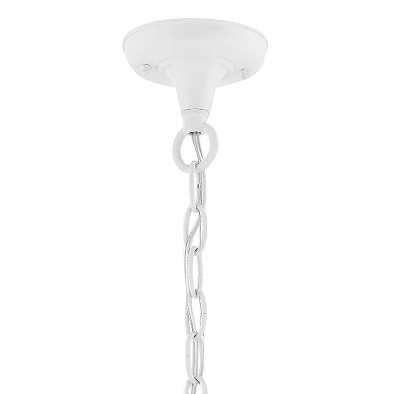 Image 4 Oxford 20 1/2"H Textured White Lantern Outdoor Hanging Light more views