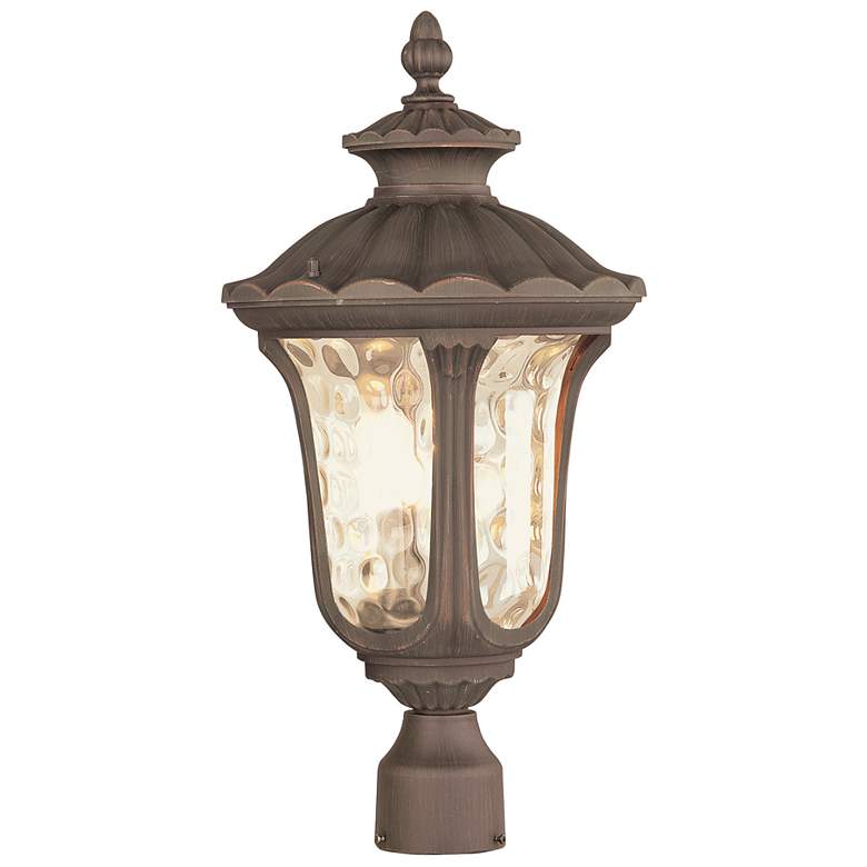 Image 2 Oxford 22-in H Imperial Bronze Post Light