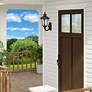3_Oxford 22" High Bronze 3-Light Outdoor Wall Light more views
