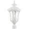 Oxford 22" High Textured White Lantern Outdoor Post Light