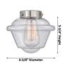5_Oxford 25 1/4"W Polished Nickel 3-Light Bath Light w/ White more views