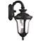 Oxford 4 Light Black Outdoor Wall Lantern