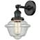 Oxford 8" Oil Rubbed Bronze Sconce w/ Seedy Shade