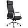 Oxford Executive Black Faux Leather Office Chair