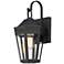 Oxford Outdoor 1-Light Wall Sconce Black