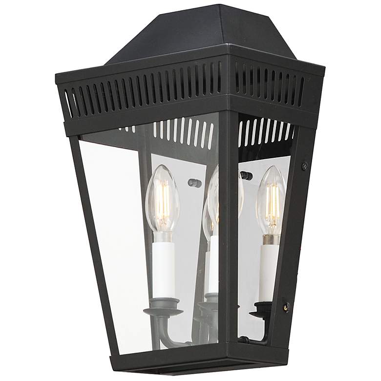 Image 2 Oxford Outdoor 2-Light Wall Sconce Black