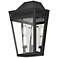 Oxford Outdoor 2-Light Wall Sconce Black