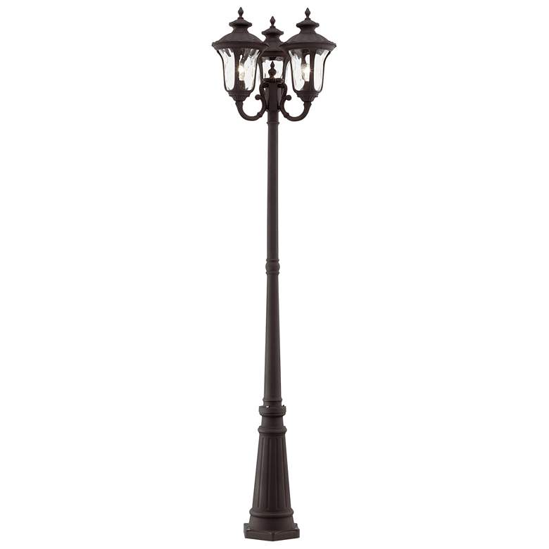 Image 1 Oxford Outdoor 3-Head Post Light
