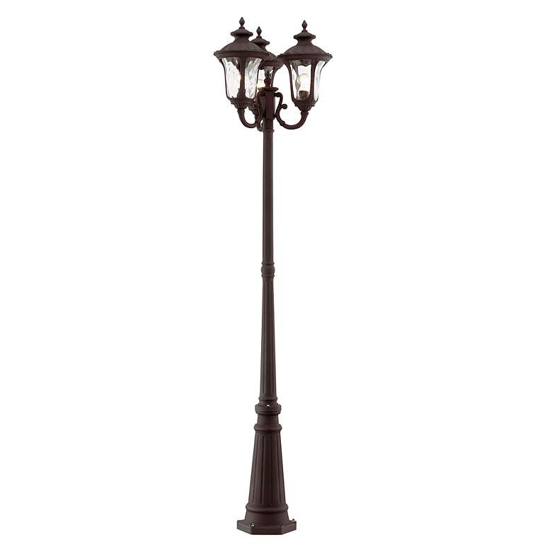 Image 6 Oxford Outdoor 3-Head Post Light more views