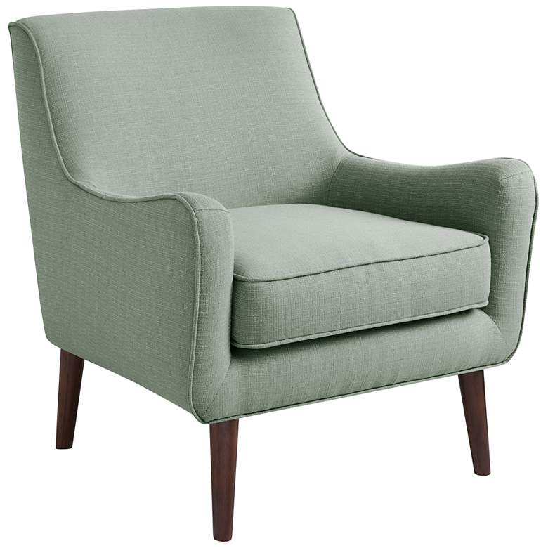 Image 2 Oxford Seafoam Fabric Accent Chair