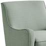 Oxford Seafoam Fabric Accent Chair