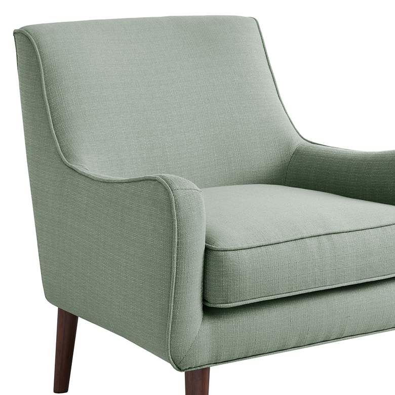 Image 5 Oxford Seafoam Fabric Accent Chair more views