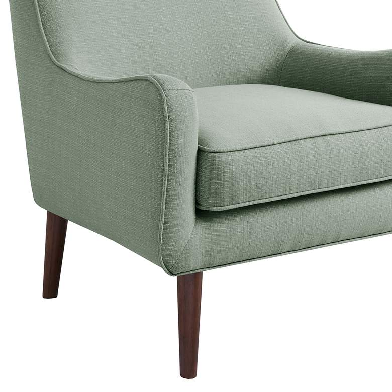 Image 6 Oxford Seafoam Fabric Accent Chair more views