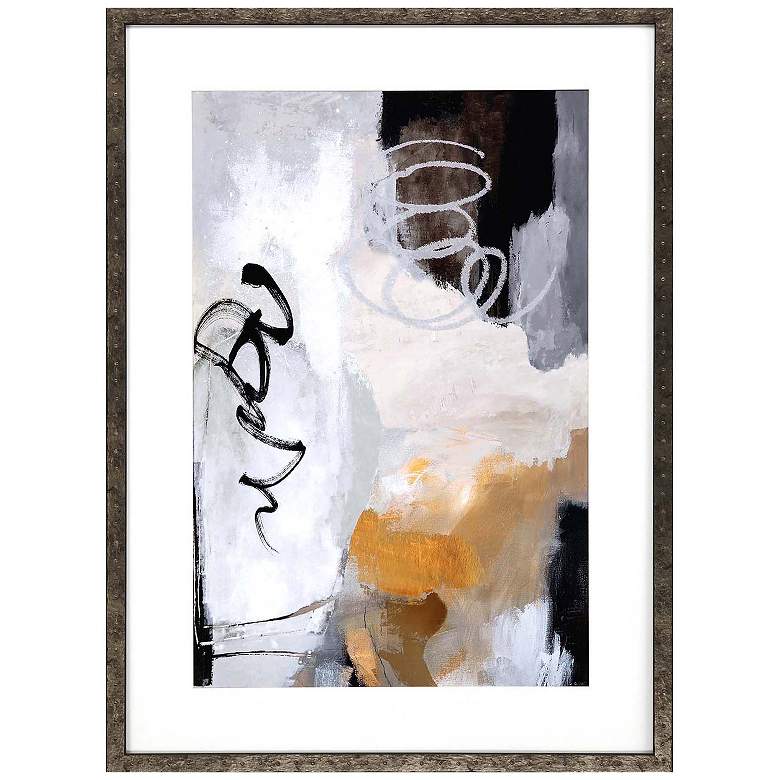 Image 1 Oxidize - Paint 34"W x 46"H Framed Art