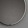 2_Oxygen Avior Matte Black 48" Oversized Round LED Wall Mirror more views