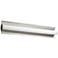 Oxygen Lighitng Wave 35" Satin Nickel LED Vanity Light