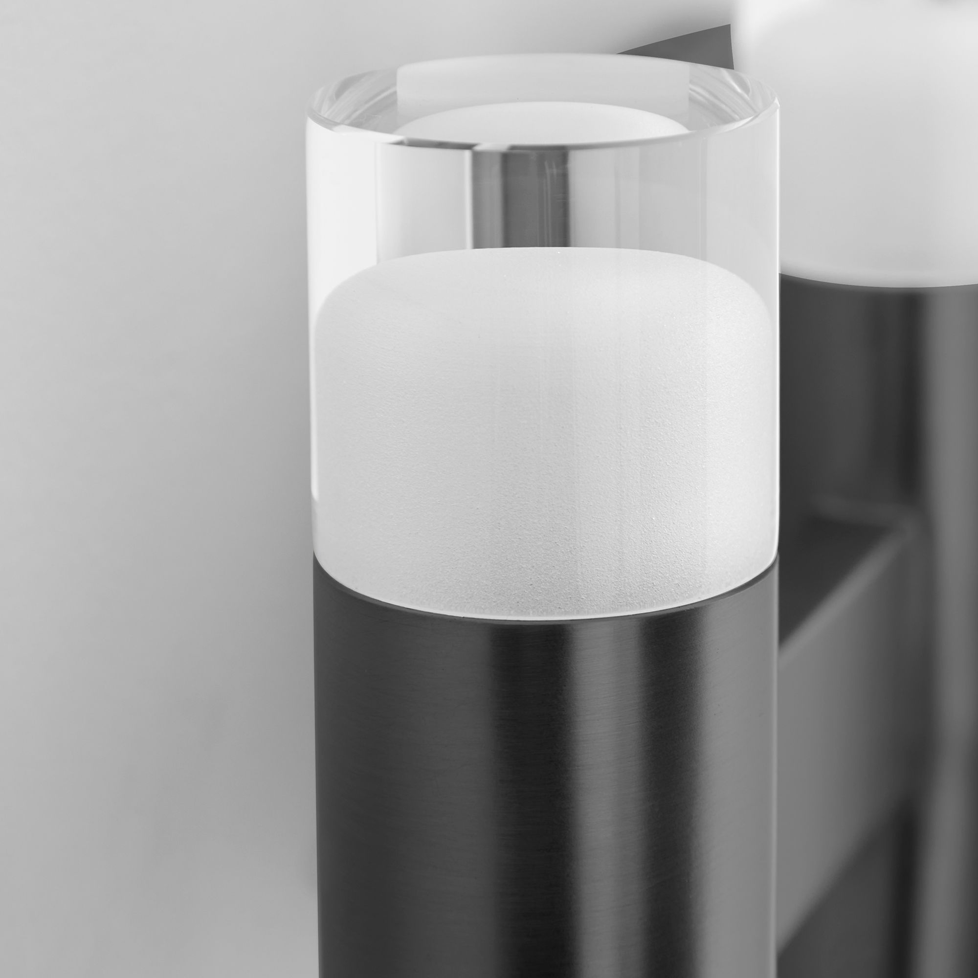 Image 3 Oxygen Lighting Alarum 8 Light Black LED Vanity Light more views