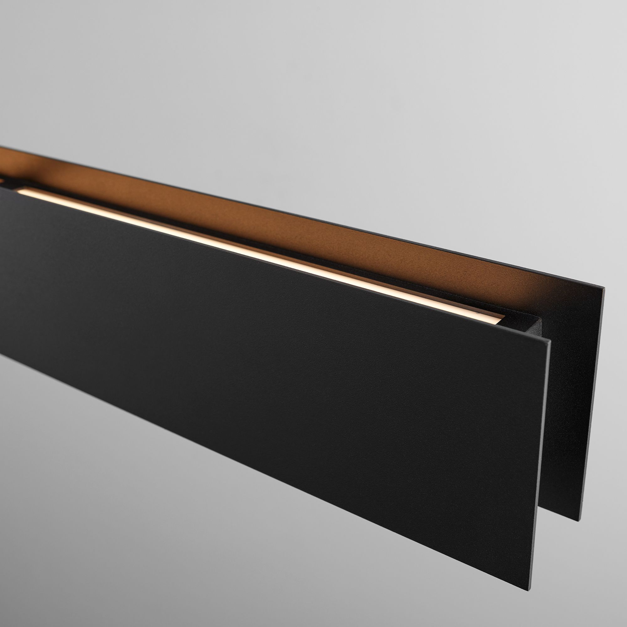 Image 4 Oxygen Lighting Brio 36" Black LED Pendant more views