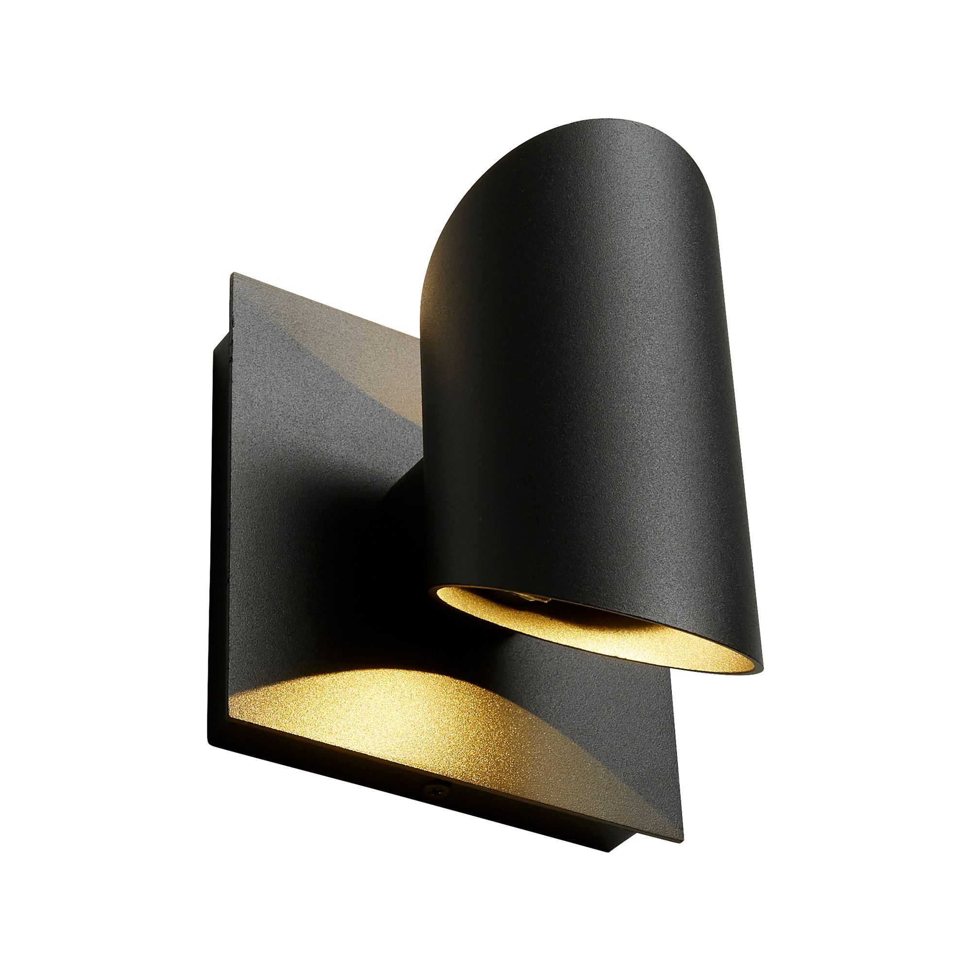 Image 3 Oxygen Lighting Caliber 5.63" Black LED Outdoor Wall Light more views