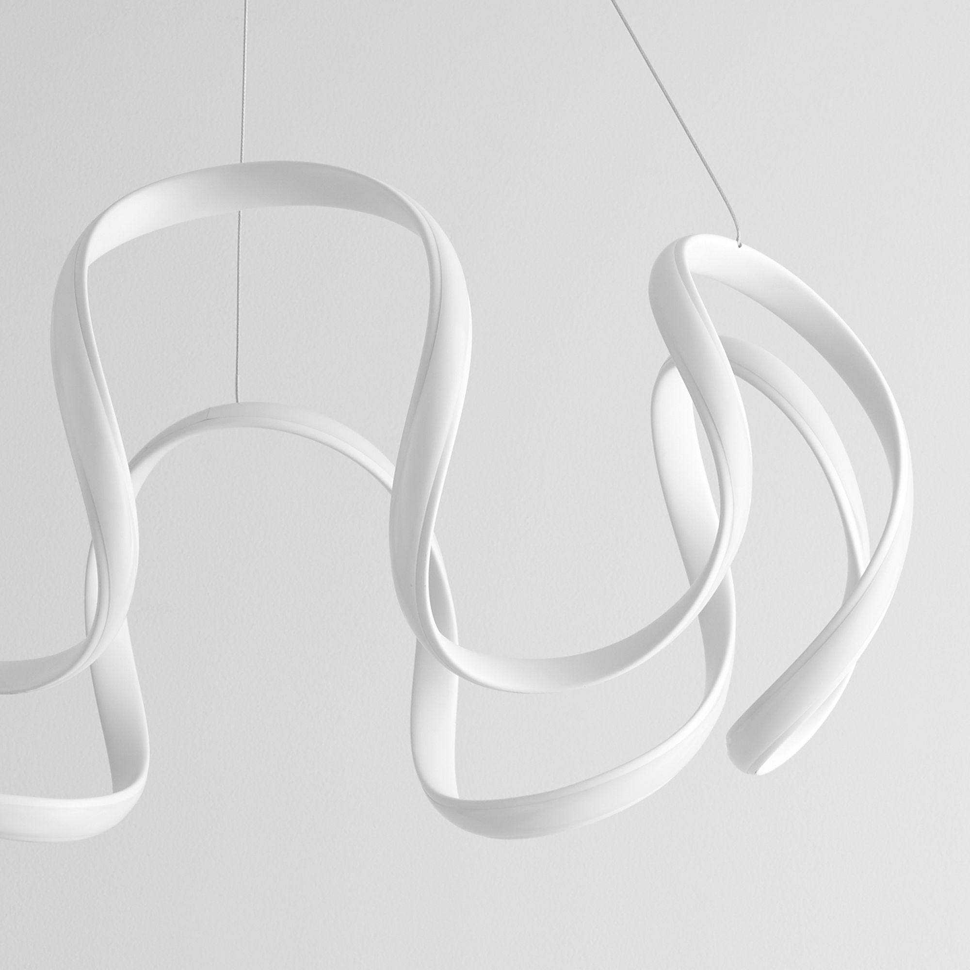 Image 4 Oxygen Lighting Cirro 28" White LED Pendant more views