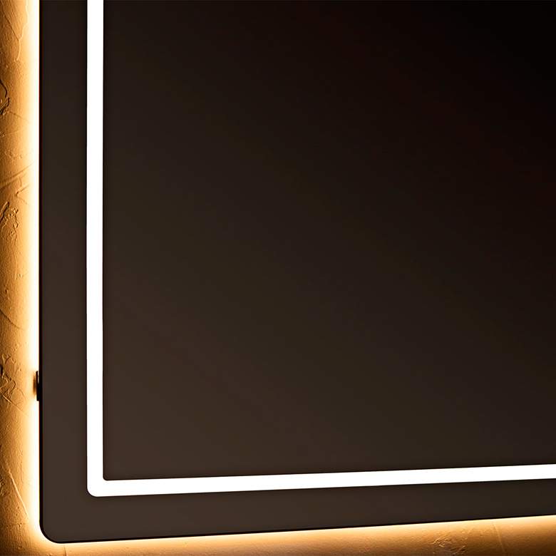 Image 3 Oxygen Lighting Compact 48x48 LED Mirror more views