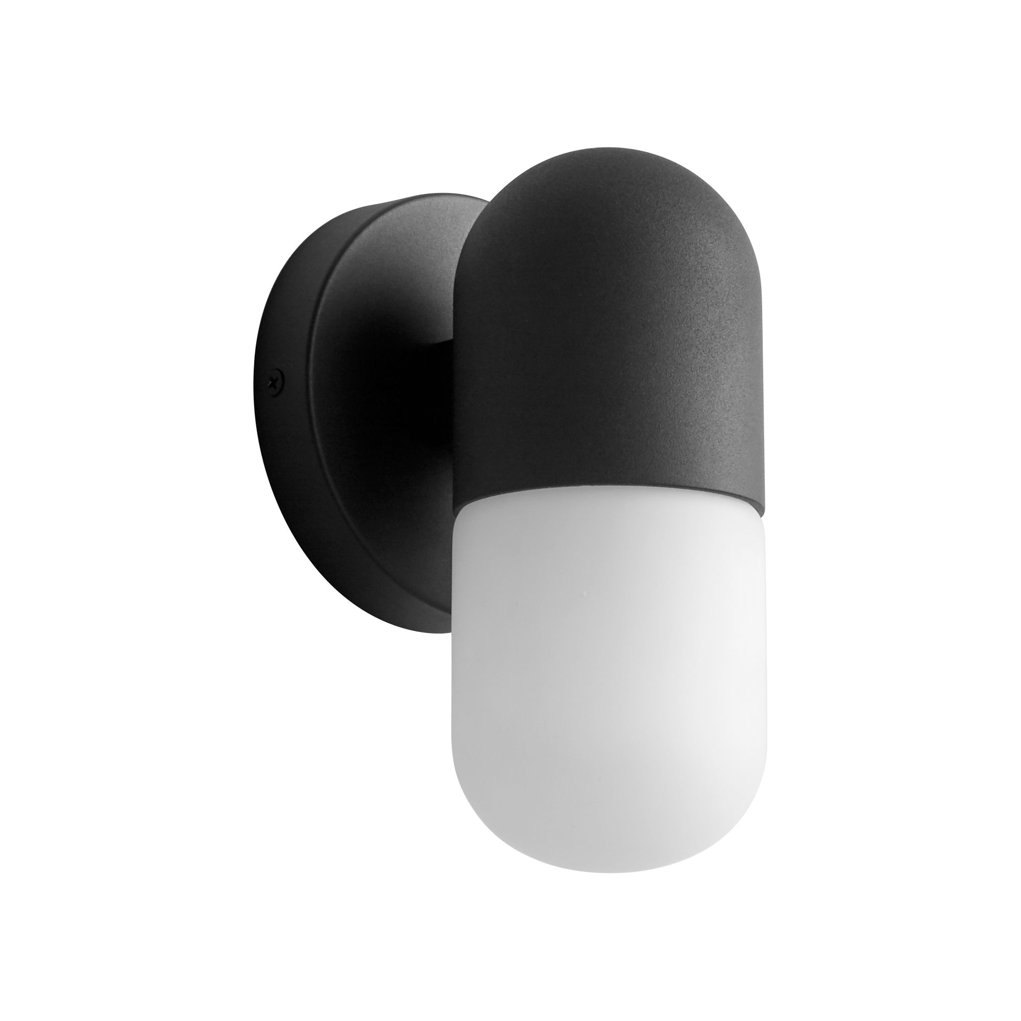 Image 2 Oxygen Lighting Corpus 8" Black LED Small Outdoor Lantern more views