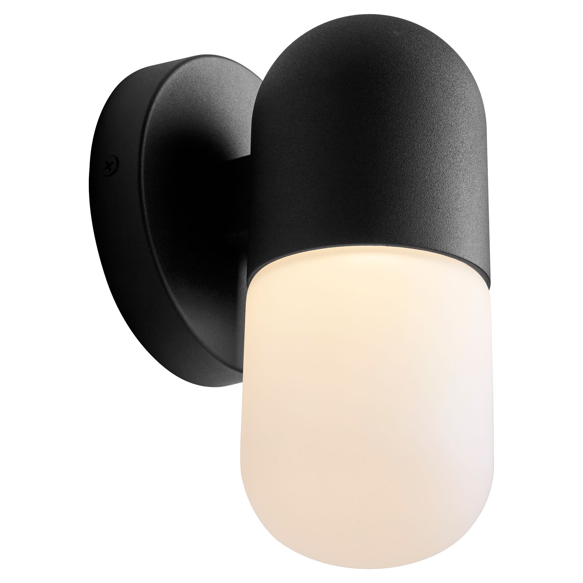 Image 3 Oxygen Lighting Corpus 8" Black LED Small Outdoor Lantern more views