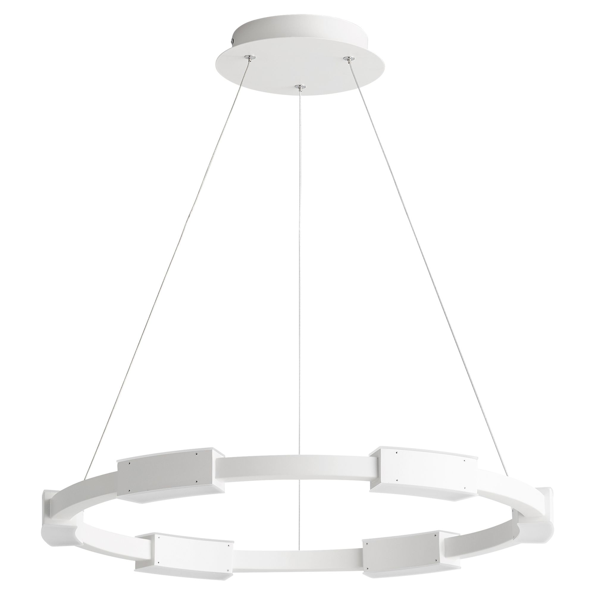 Image 2 Oxygen Lighting Dieter 24" White LEDPendant more views