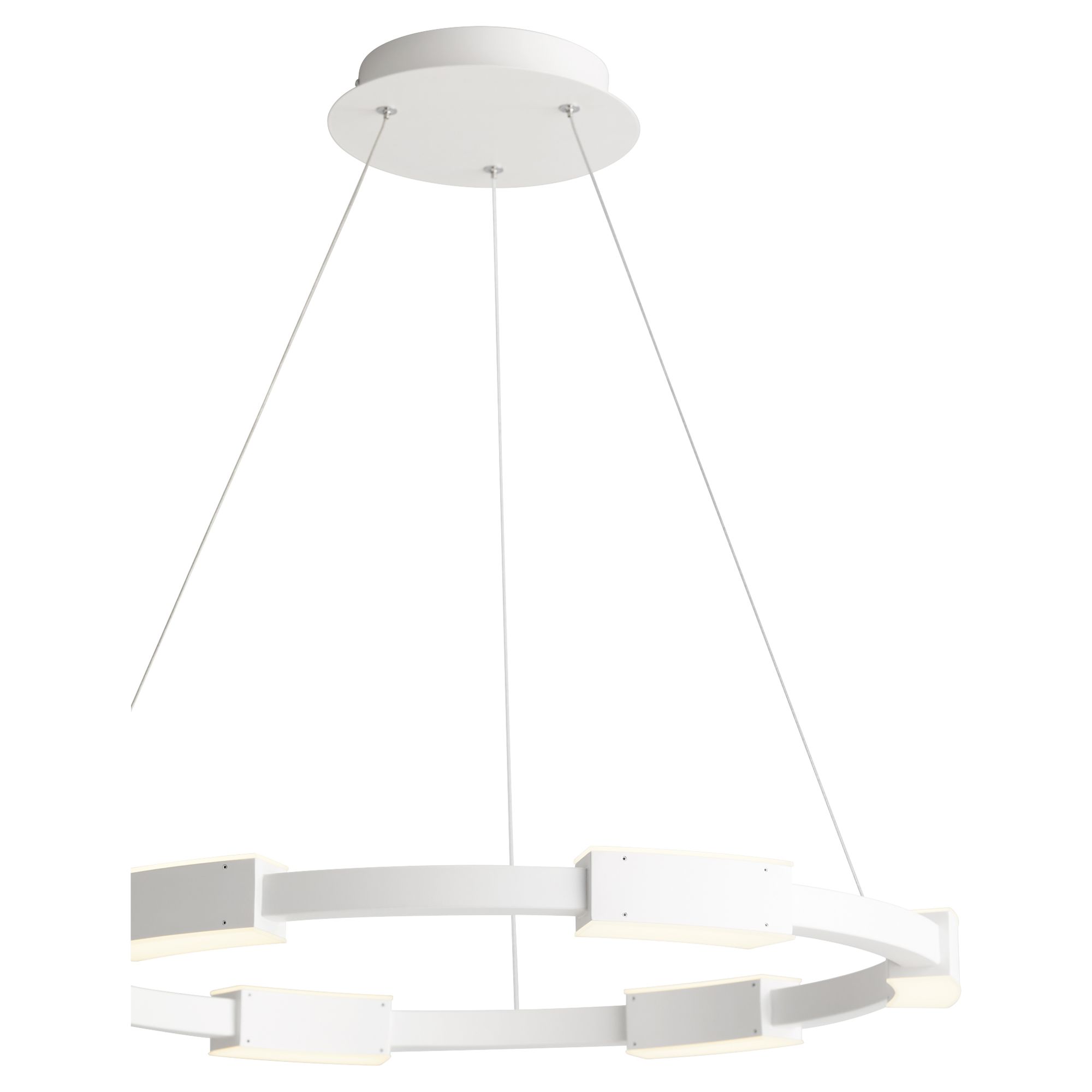 Image 3 Oxygen Lighting Dieter 24" White LEDPendant more views
