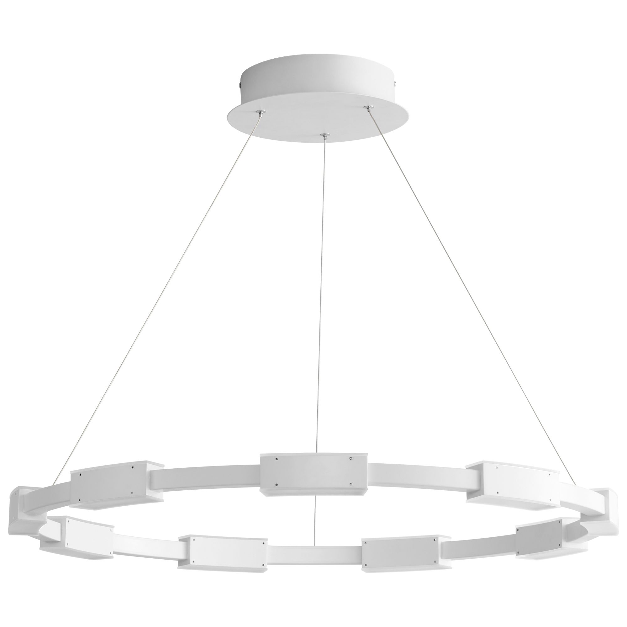 Image 2 Oxygen Lighting Dieter 32" White LED Pendant more views