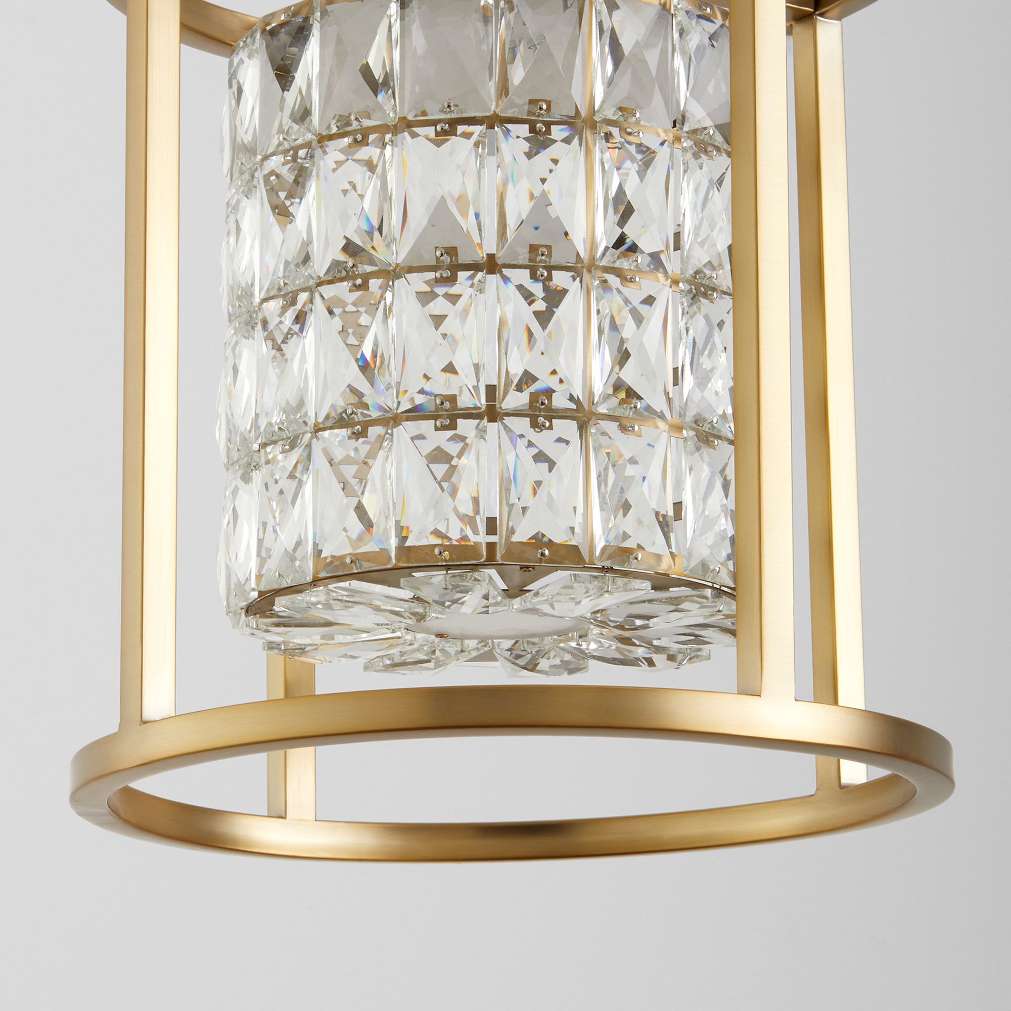 Image 3 Oxygen Lighting Elan 12" Aged Brass LED Pendant more views