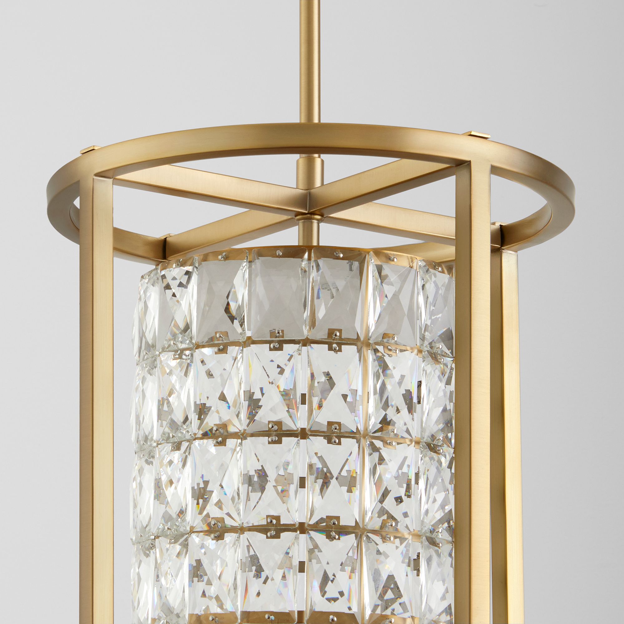 Image 4 Oxygen Lighting Elan 12" Aged Brass LED Pendant more views