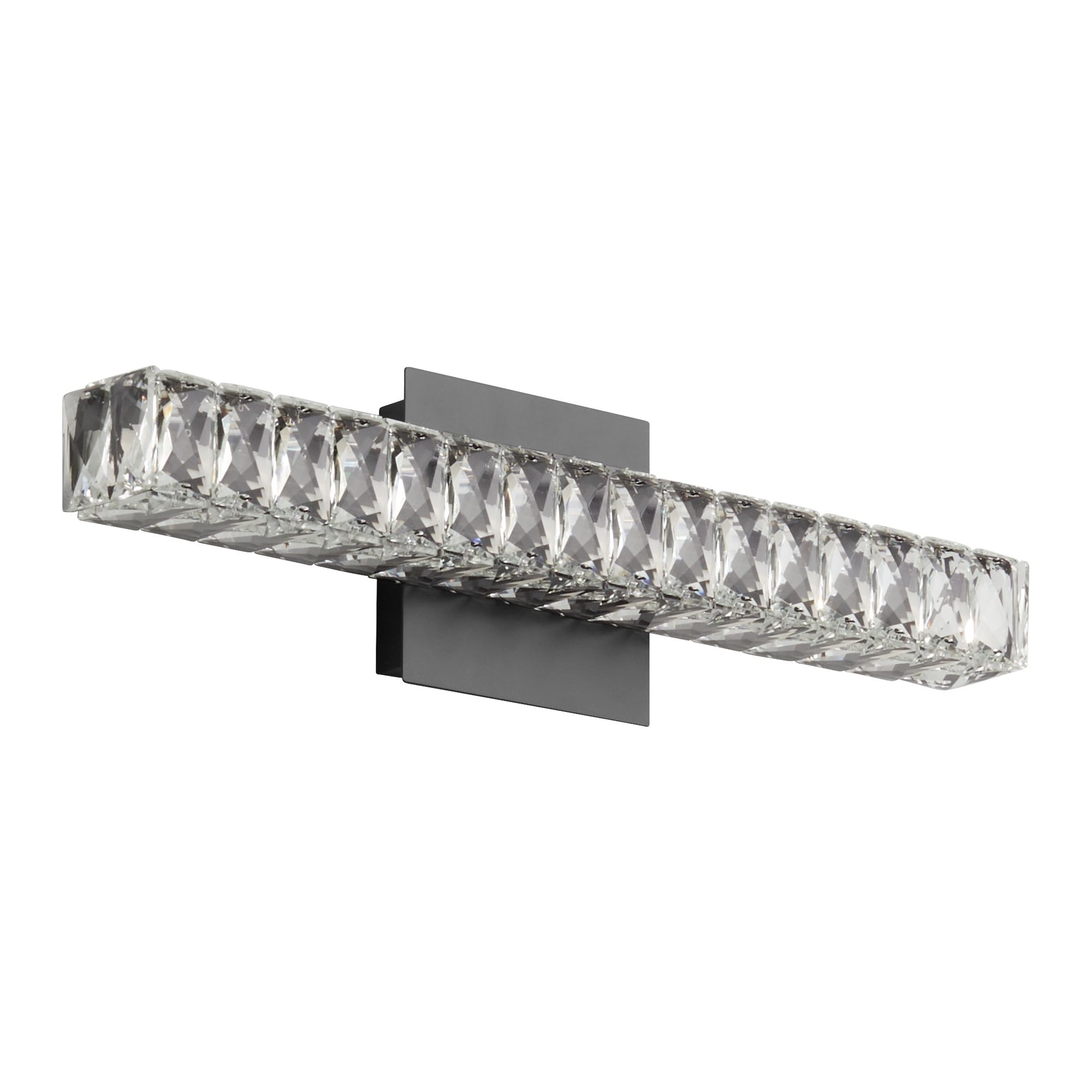 Image 2 Oxygen Lighting Elan 20" CCT Black LED Vanity Light more views