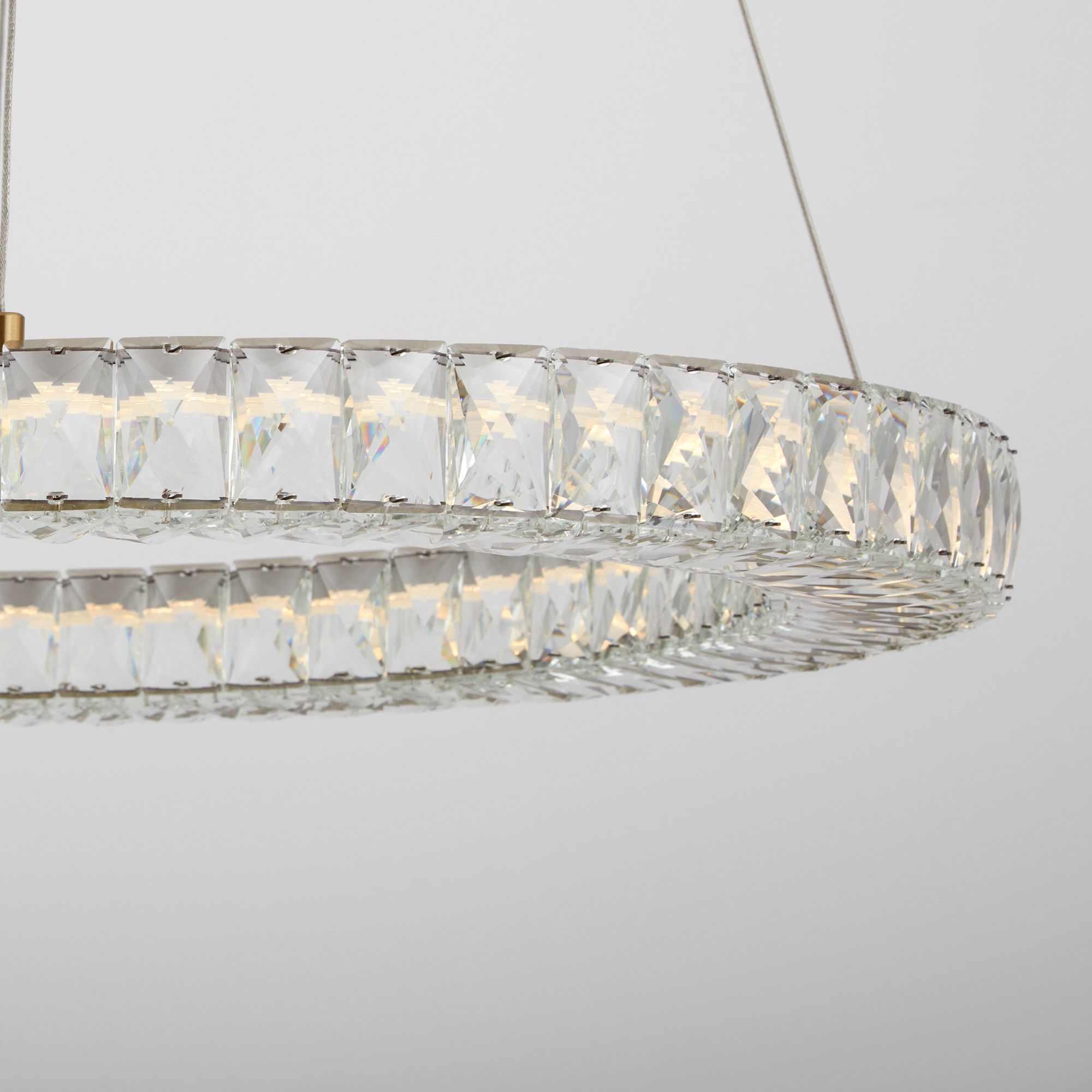 Image 3 Oxygen Lighting Elan 24" Aged Brass LED Pendant more views