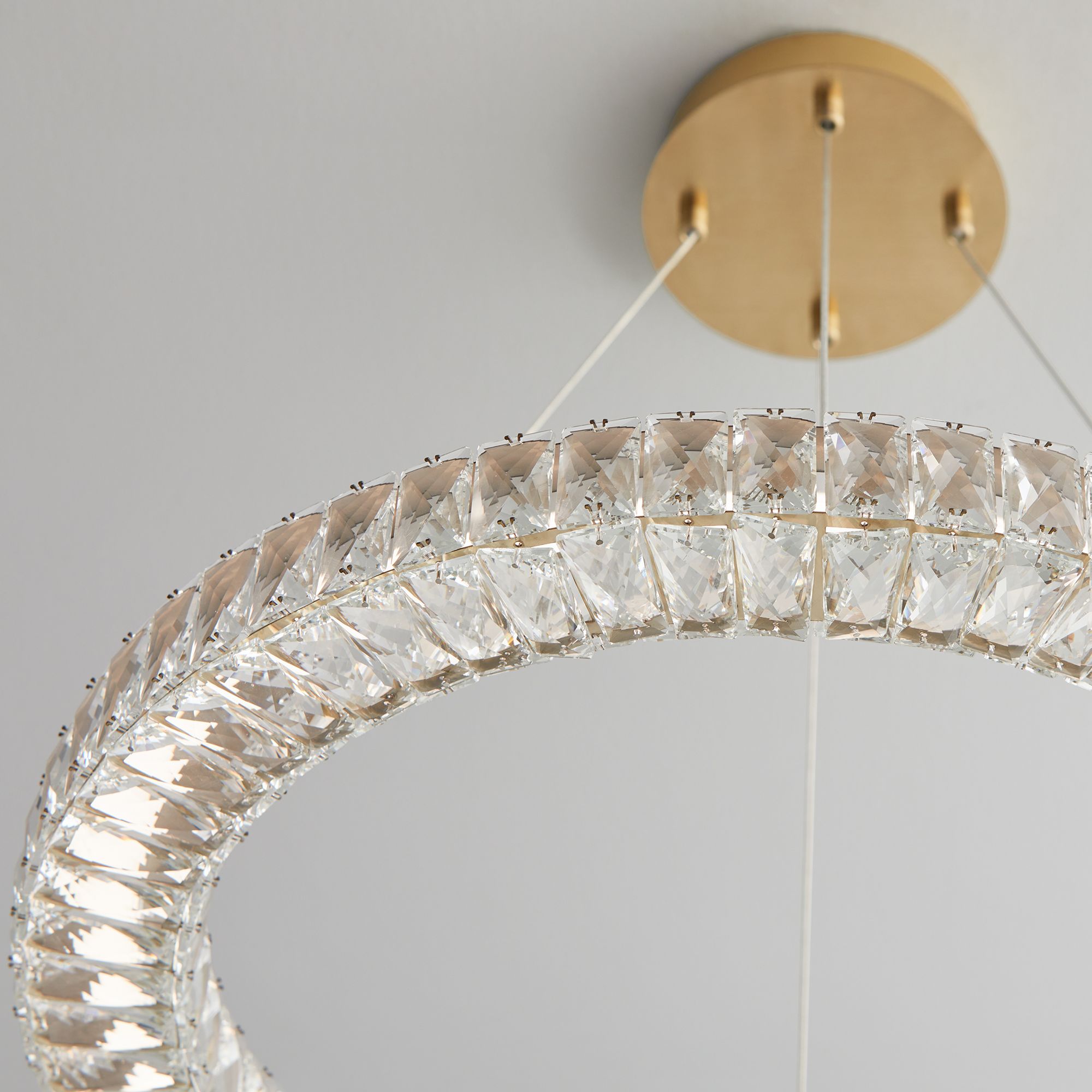 Image 5 Oxygen Lighting Elan 24" Aged Brass LED Pendant more views