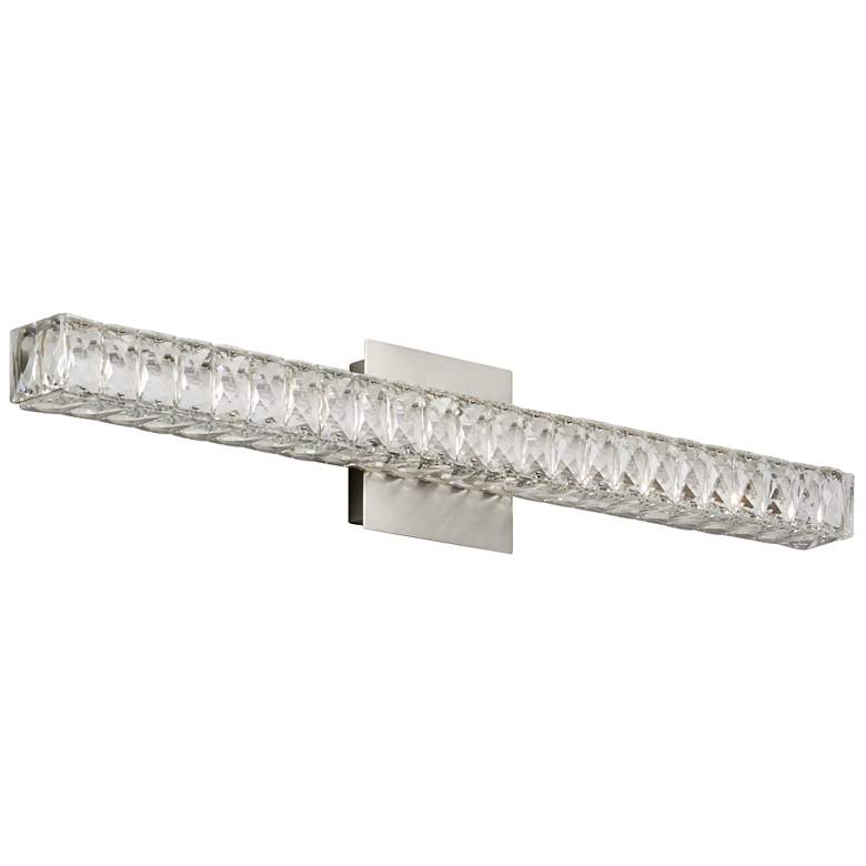 Image 1 Oxygen Lighting Elan 30" CCT Satin Nickel LED Vanity Light