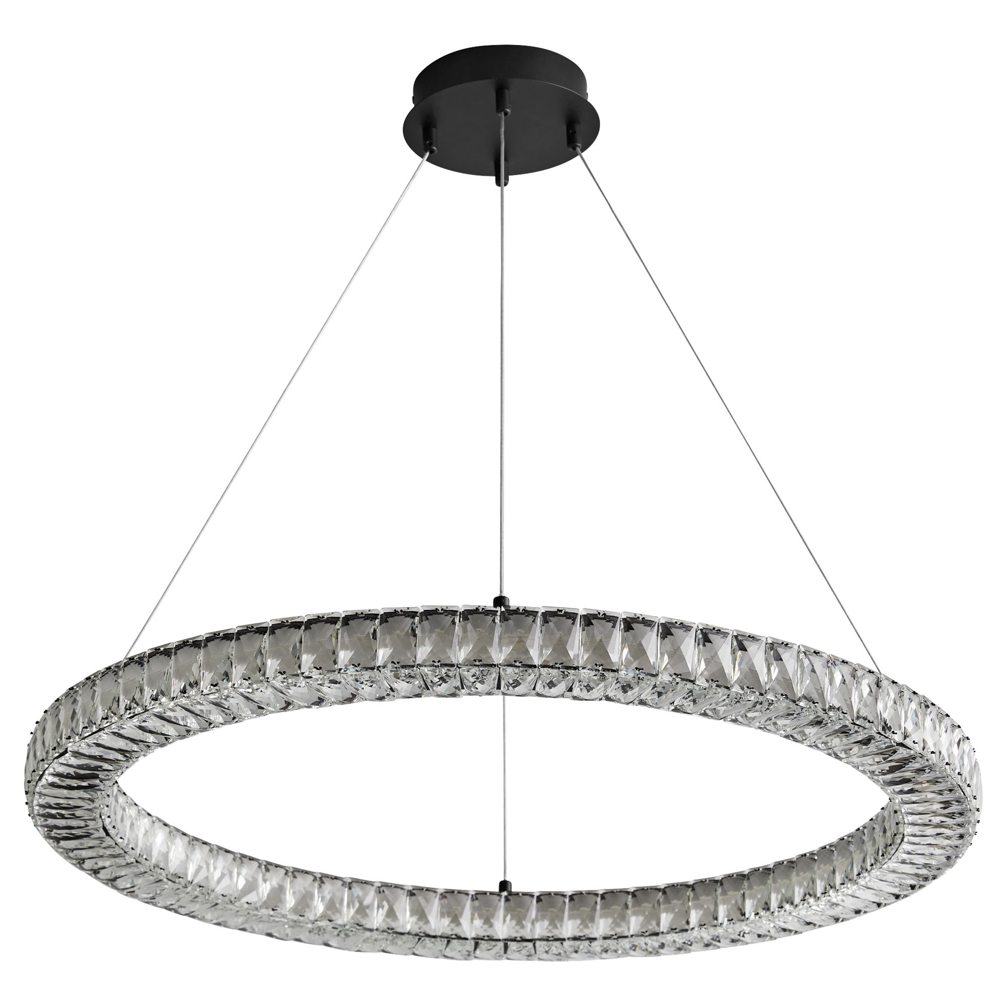 Image 2 Oxygen Lighting Elan 32" Black LED Pendant more views