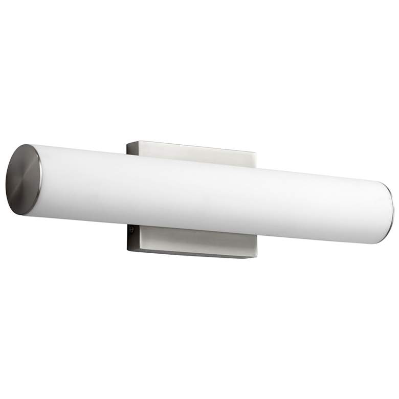 Image 1 Oxygen Lighting Fugit 18" Satin Nickel LED Vanity Light